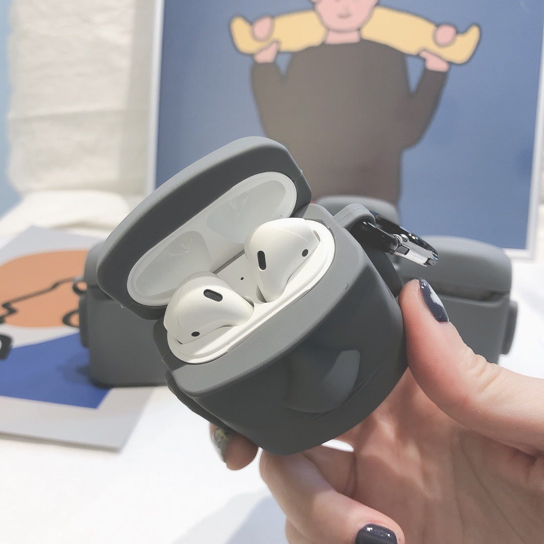 🗿 Moai Emoji AirPod Case